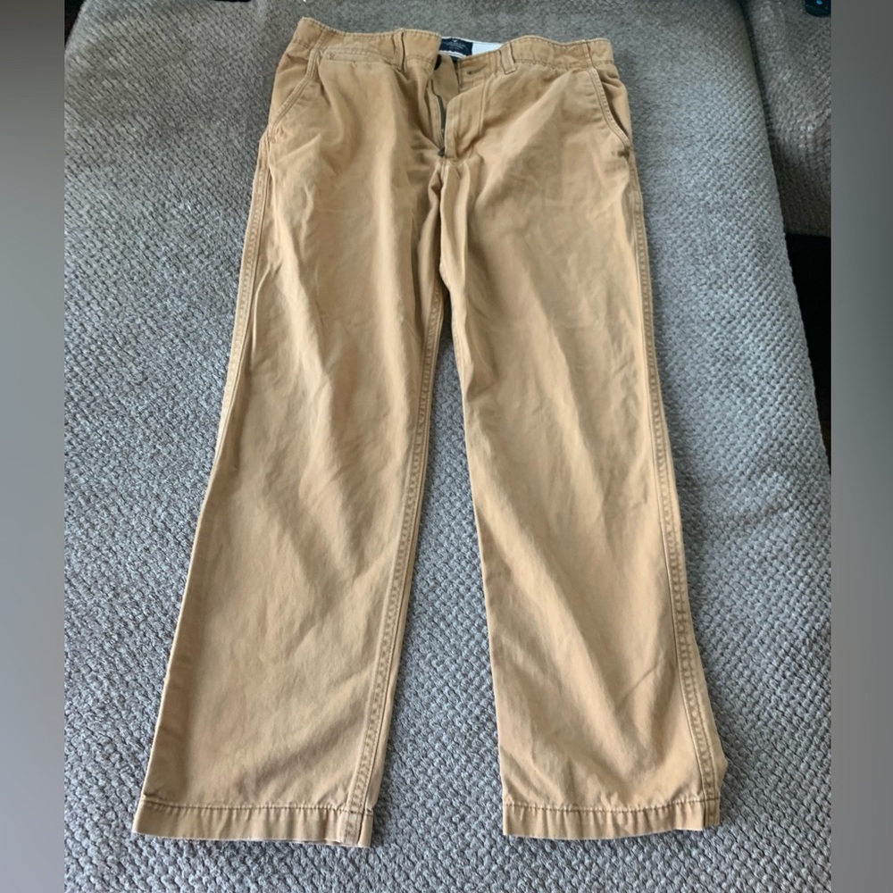 American eagle relaxed straight pants size 34 x 32